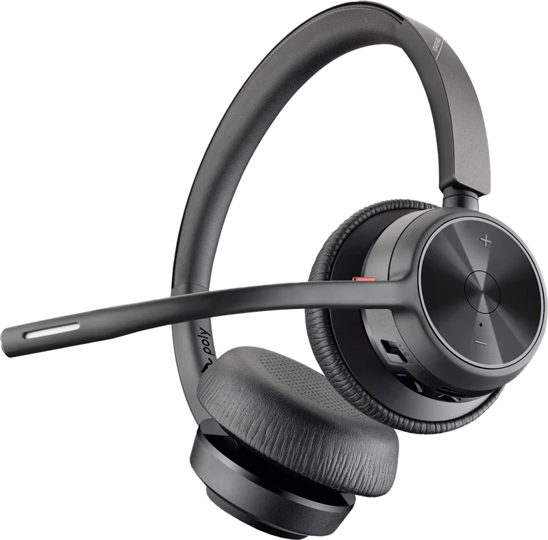 HP Poly Voyager 4320 UC Bluetooth Headset USB-A Schwarz