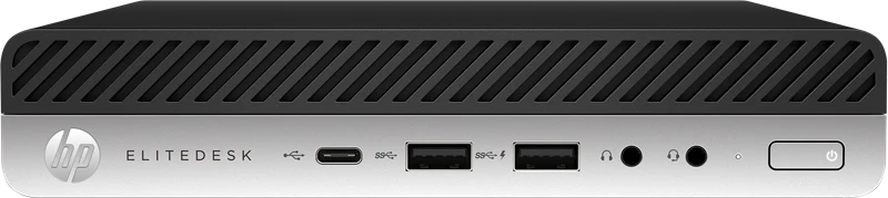 HP EliteDesk 800 G4 DM (Refurbished) Zustand: Gut Schwarz / Silber