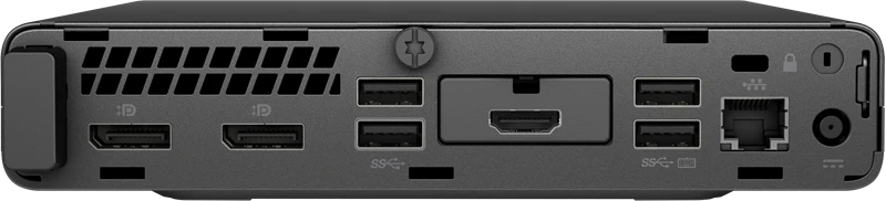HP EliteDesk 800 G4 DM (Refurbished) Zustand: Gut Schwarz / Silber