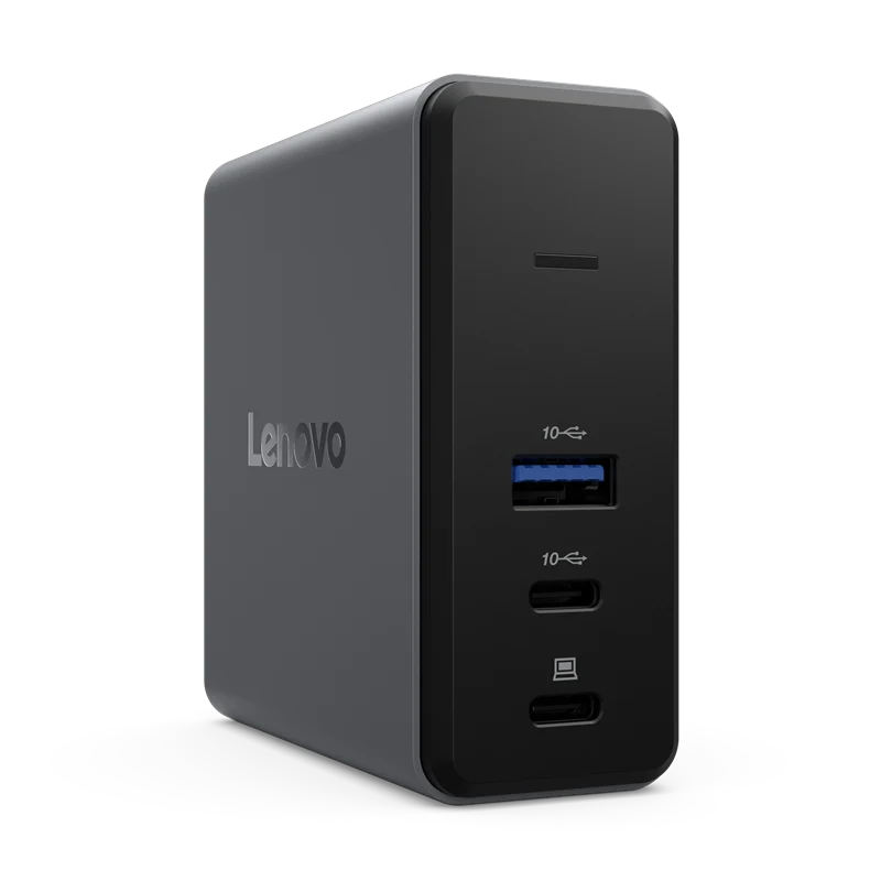 Lenovo X9 GaN-Dock zum Aufladen Grau