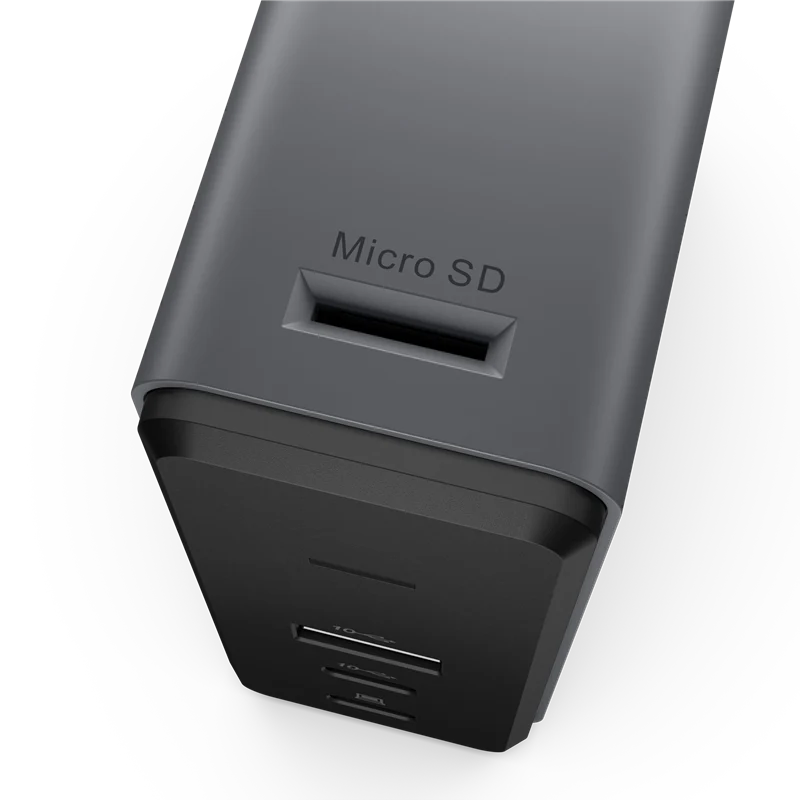 Lenovo X9 GaN-Dock zum Aufladen Grau