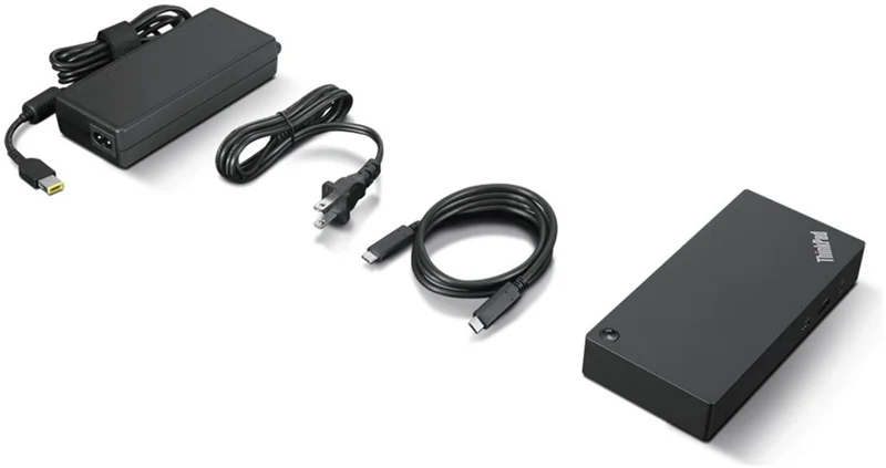 Lenovo ThinkPad Universal USB-C Dock (mit 135-W-Netzteil) Schwarz