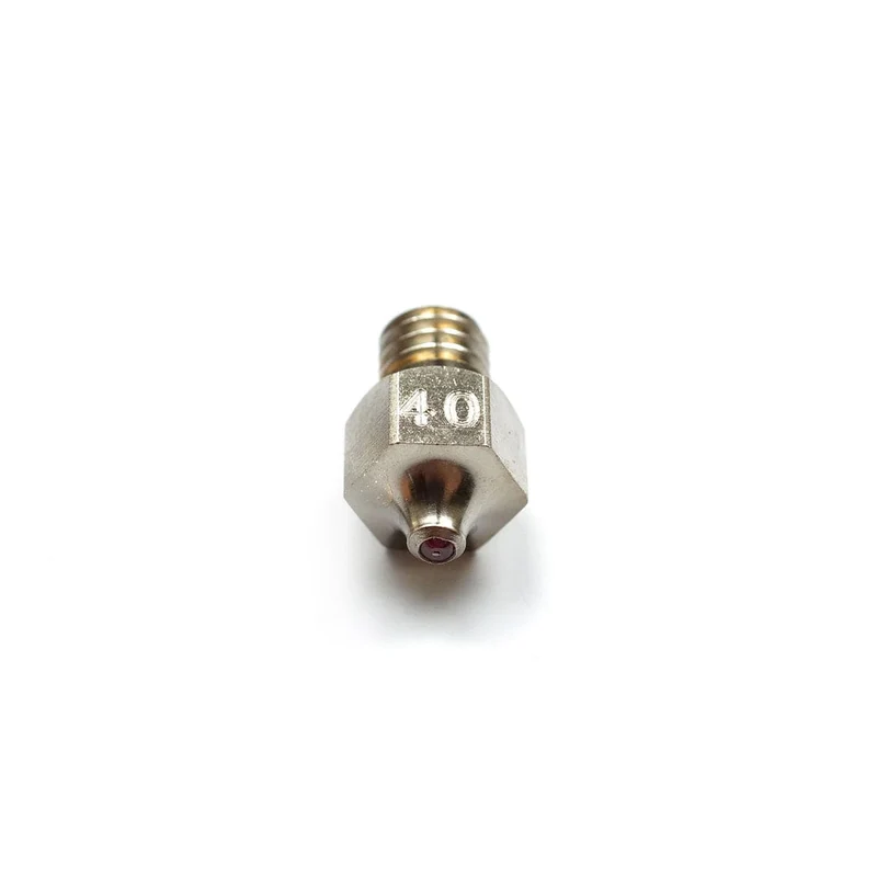 3D Solex Everlast Rubin-Düse für Raise3D E2/Pro2/Pro3 Serie für den Dauerbetrieb - Ruby Nozzle 0,4 / 0,6 / 0,8