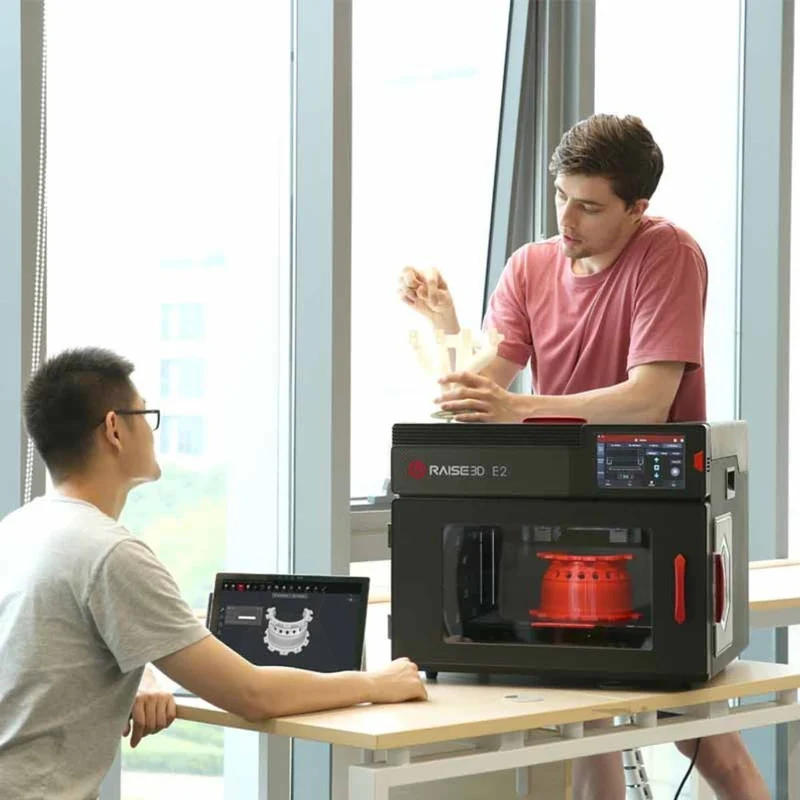 Raise3D E2 Mehrzweck-3D-Drucker mit IDEX-Dual-Extruder