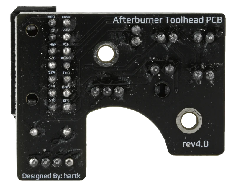Copymaster3D Afterburner Toolhead PCB