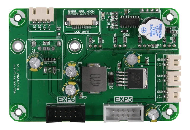CreatBot F1000 / D600 U Disk Reader PCB