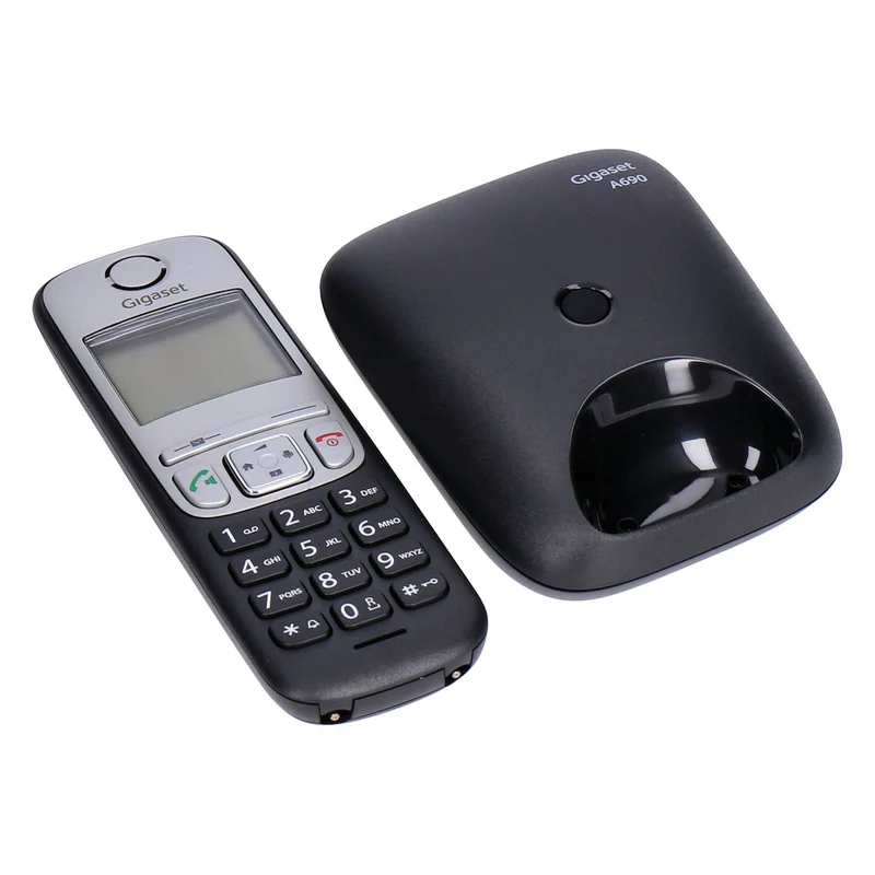 Gigaset A690 DECT Schnurloses Telefon schwarz