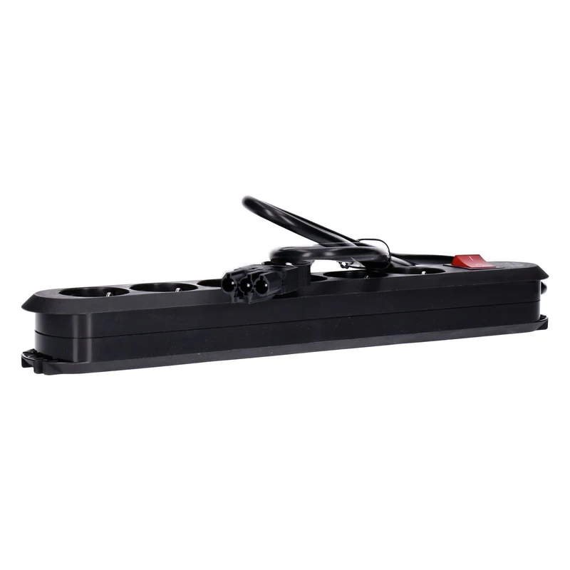 Bachmann 381.473 Steckdosenleiste 6 Fach Schwarz