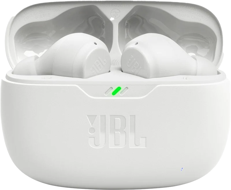 JBL Wave Beam Wireless-Kopfhörer mit Mikrofon Weiss