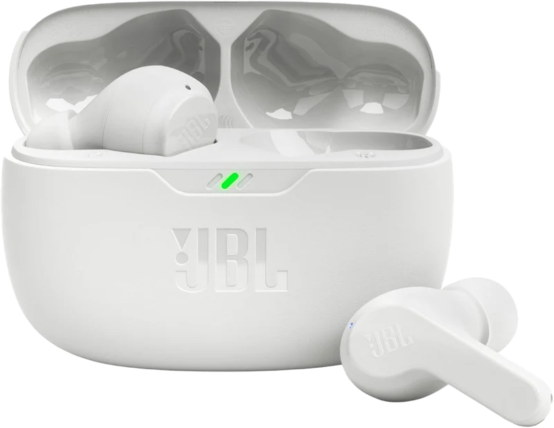 JBL Wave Beam Wireless-Kopfhörer mit Mikrofon Weiss