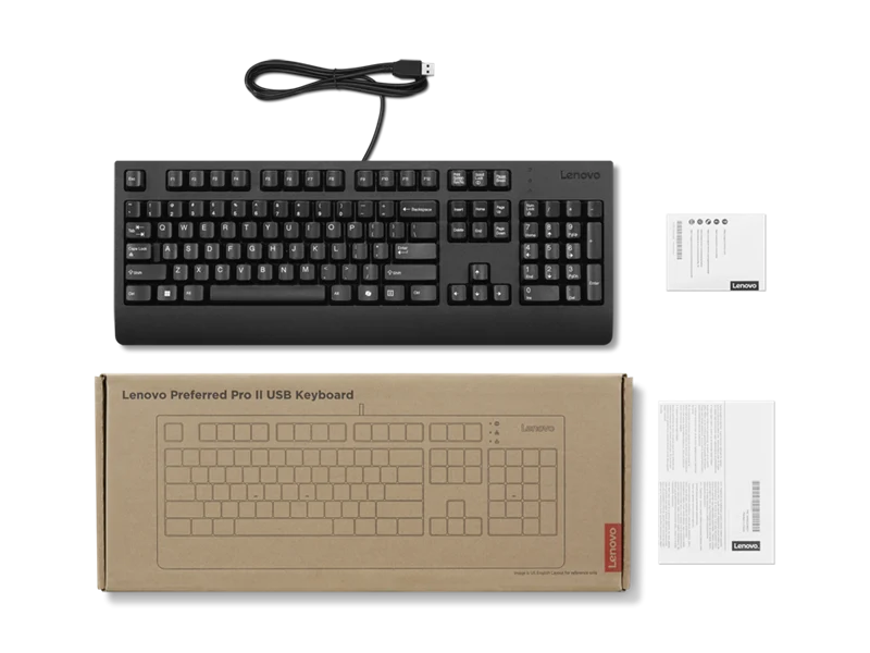 Lenovo Preferred Pro II USB-Tastatur Schwarz