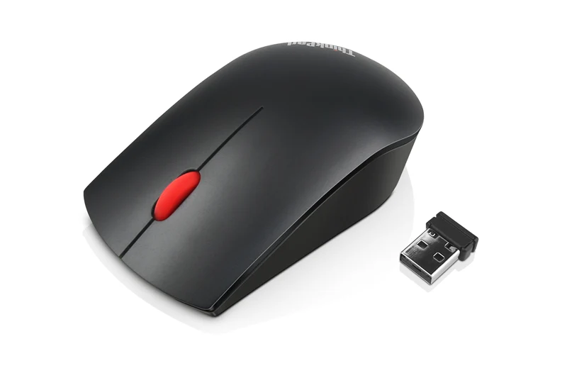 Lenovo ThinkPad Essential Funkmaus Schwarz / Rot