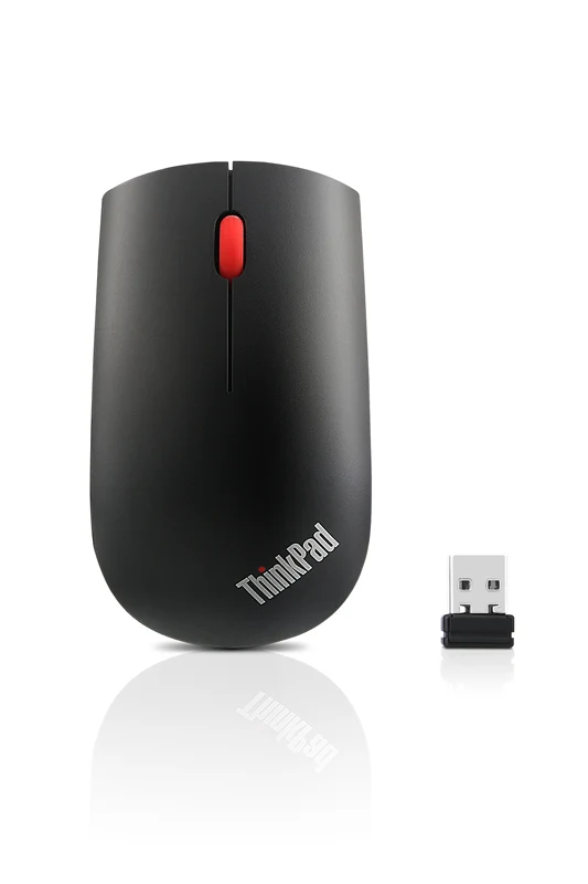 Lenovo ThinkPad Essential Funkmaus Schwarz / Rot