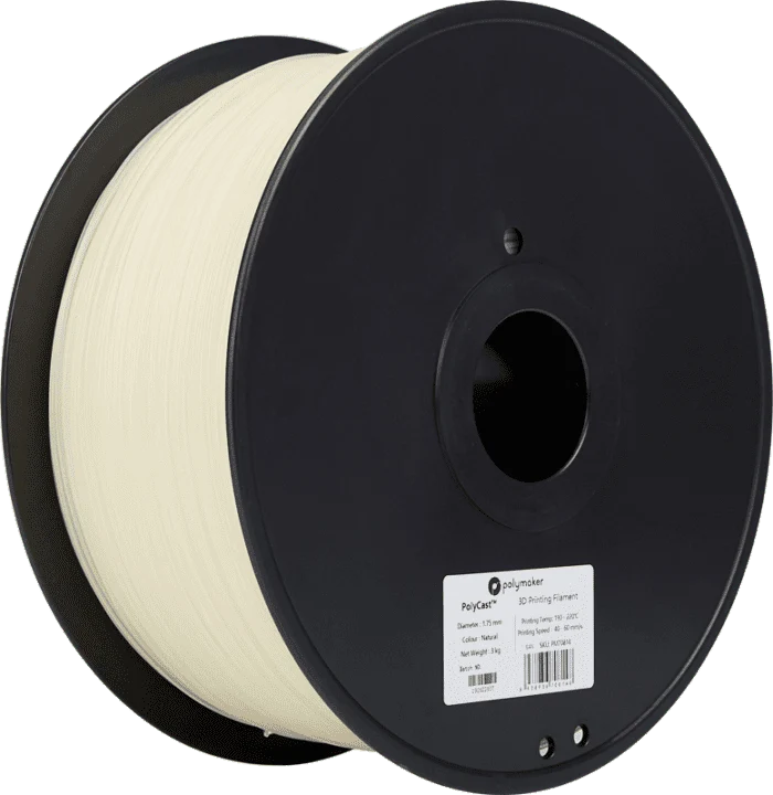 PolyMaker PolyCast™ Filament Natural