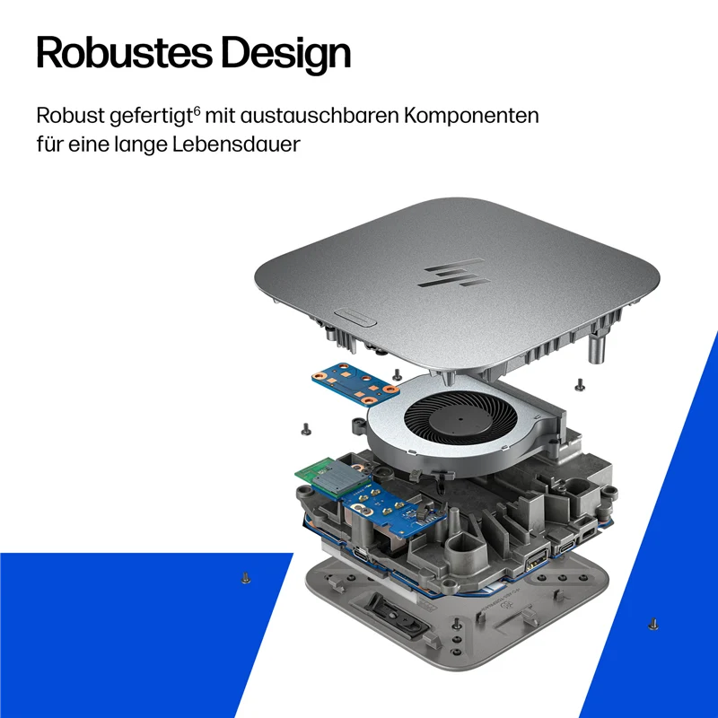 HP Thunderbolt 4 100 W G6 Dockingstation Grau