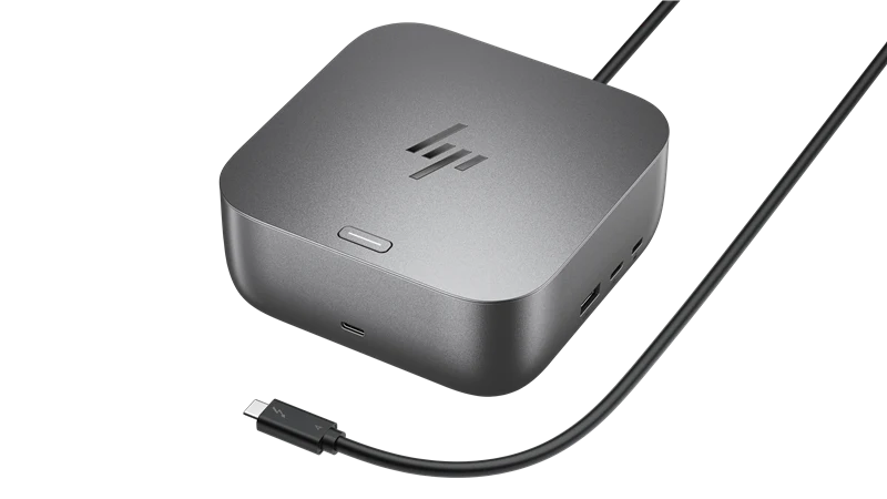 HP Thunderbolt 4 100 W G6 Dockingstation Grau