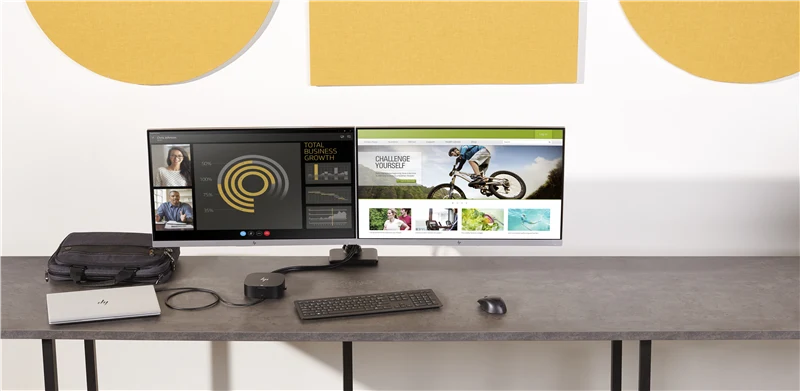 HP USB-C/A Universal Dockingstation G2 Schwarz
