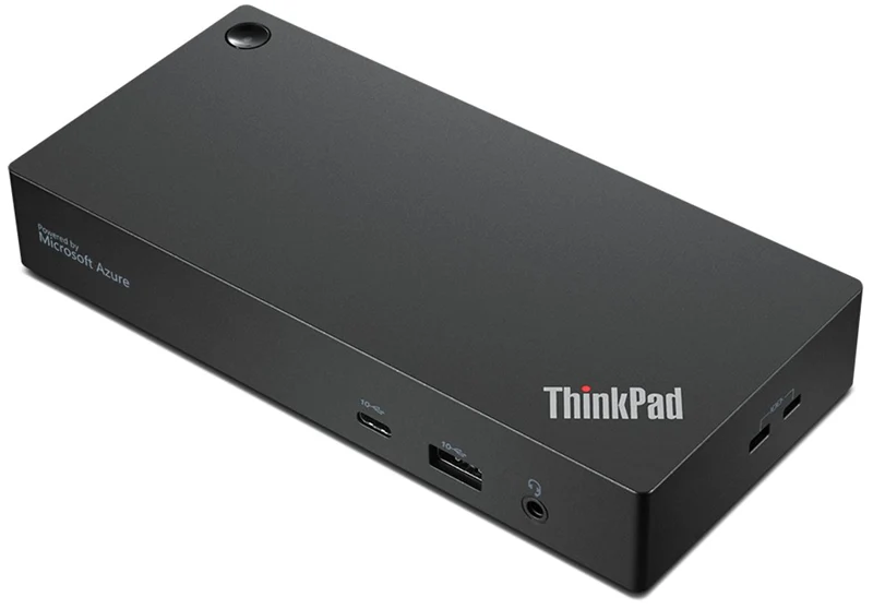 Lenovo ThinkPad Universal Thunderbolt 4 Smart Dock, Kabelgebunden Schwarz