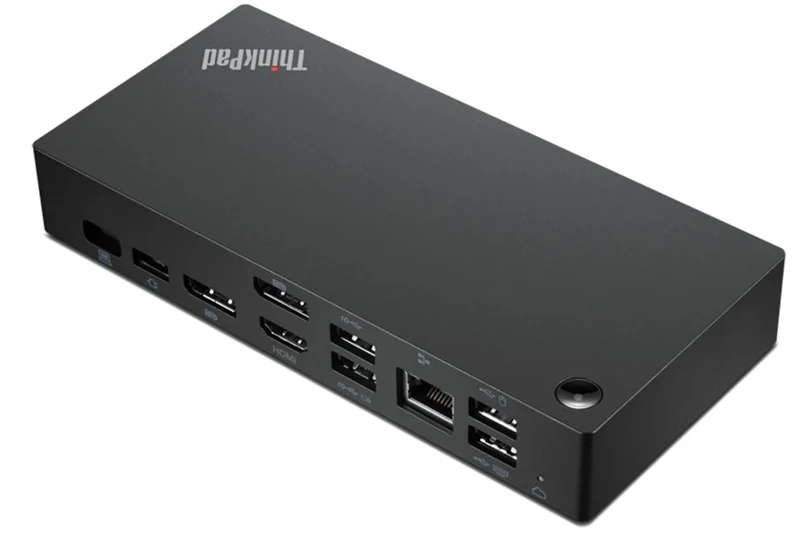 Lenovo ThinkPad Universal Thunderbolt 4 Smart Dock, Kabelgebunden Schwarz