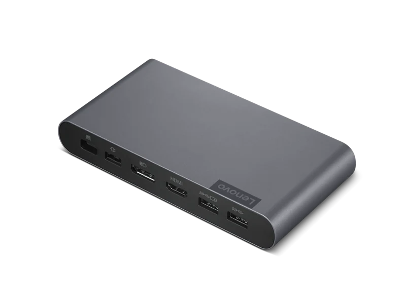 Lenovo Dockingstations Universal inkl. Ladefunktion, USB-C Grau