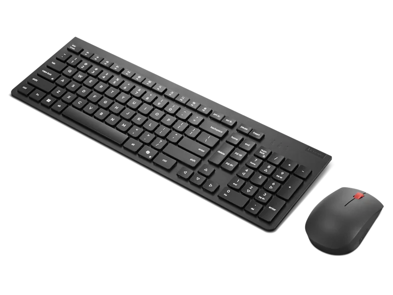 Lenovo Essential Wireless Tastatur & Maus Combo Gen 2 AI Schwarz