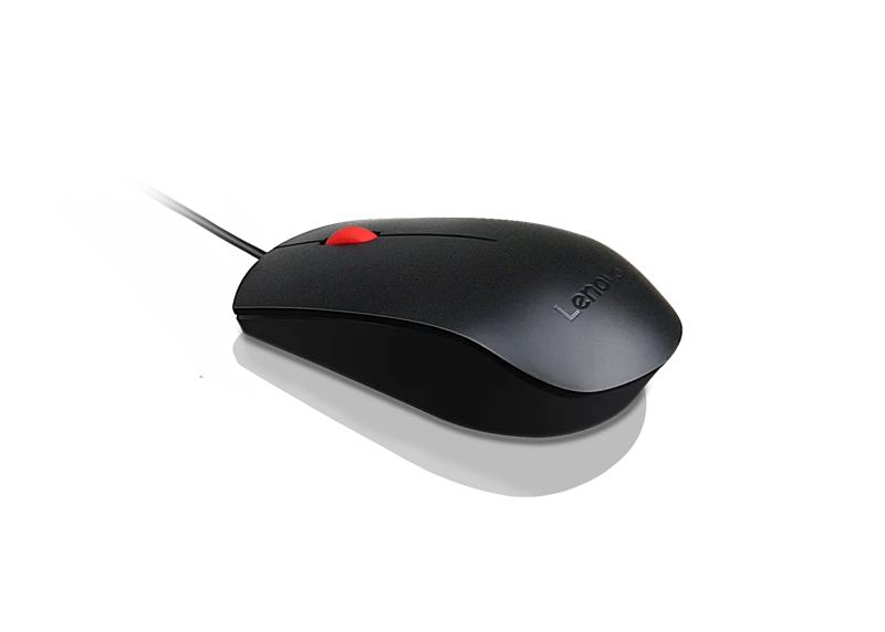 Lenovo Essential USB-Maus Schwarz
