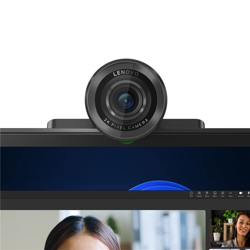 Lenovo QHD-Webcam Schwarz