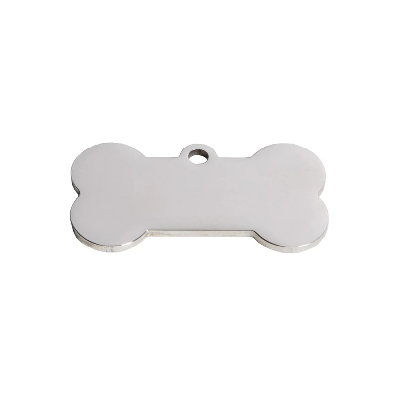 xTool Bone-Shaped Stainless Steel Dog Tag – 10 Stück