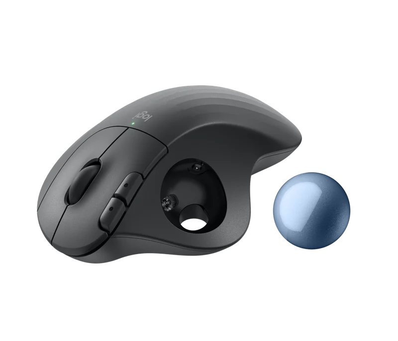 Logitech ERGO M575 Wireless Trackball Maus graphite