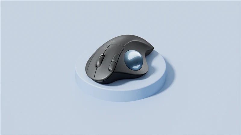 Logitech ERGO M575 Wireless Trackball Maus graphite