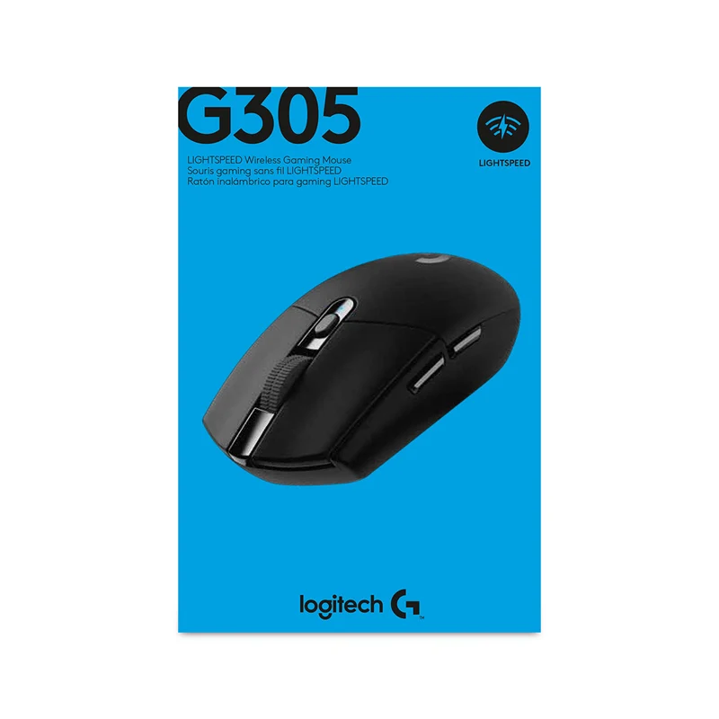 Logitech G305 LIGHTSPEED Gaming-Maus Schwarz