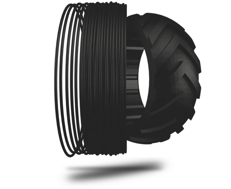 TreeD Flexmark 7 flexible TPU Filament 1,75mm 500g 70A