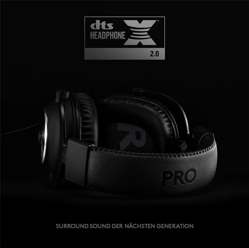 Logitech G PRO X Wireless Gaming Headset with Blue VO!CE Schwarz