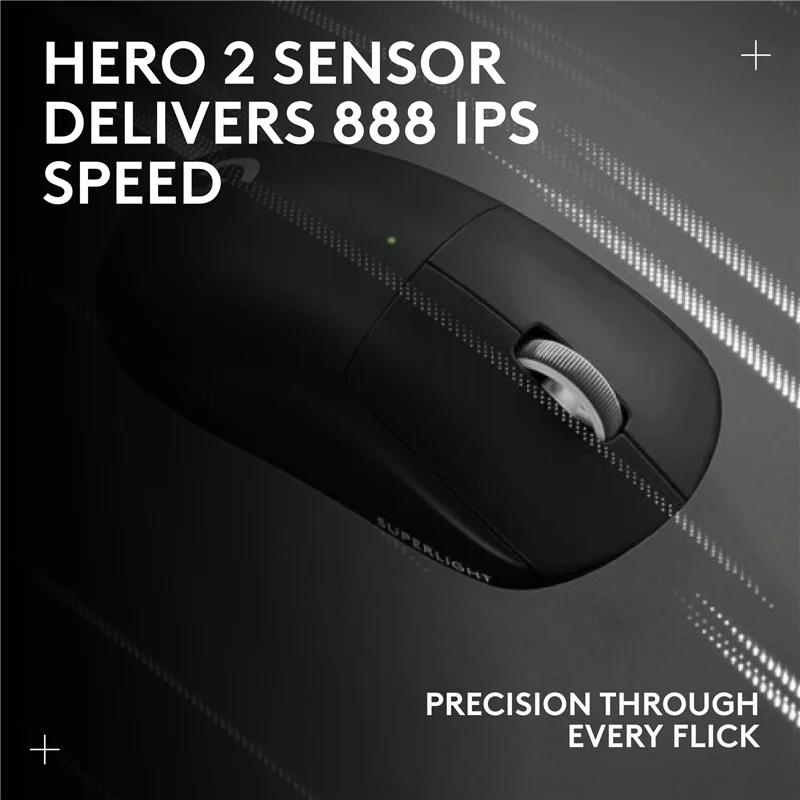Logitech G PRO X SUPERLIGHT 2 Gaming-Maus Schwarz