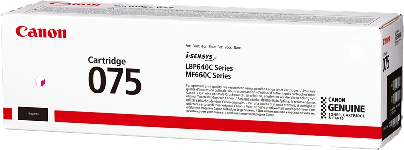 Canon 075 m Magenta Toner