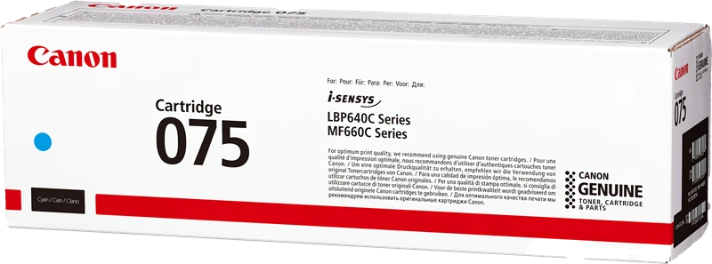 Canon 075 c Cyan Toner