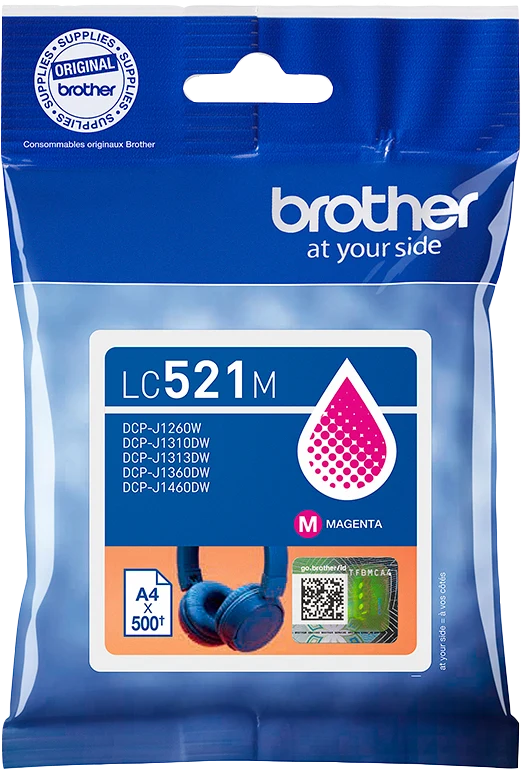 Brother LC521M Magenta Druckerpatrone