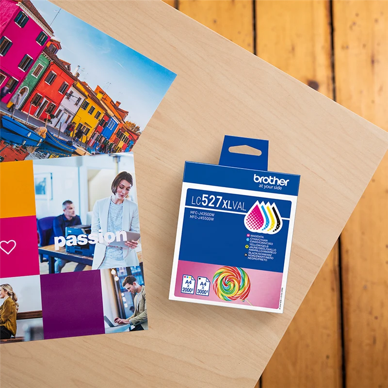 Brother LC527XLVAL Multipack Schwarz / Cyan / Magenta / Gelb