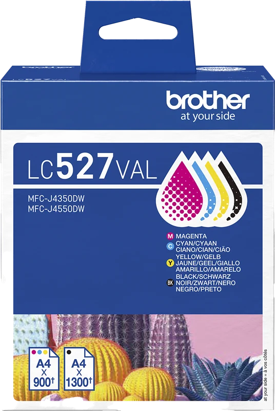 Brother LC527VAL Multipack Schwarz/Cyan/Magenta/Gelb