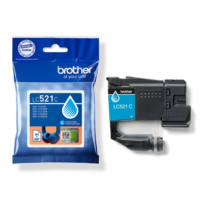 Brother LC521C Cyan Druckerpatrone