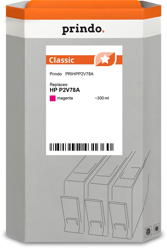 Prindo Classic Druckerpatrone kompatibel mit HP 746 Magenta