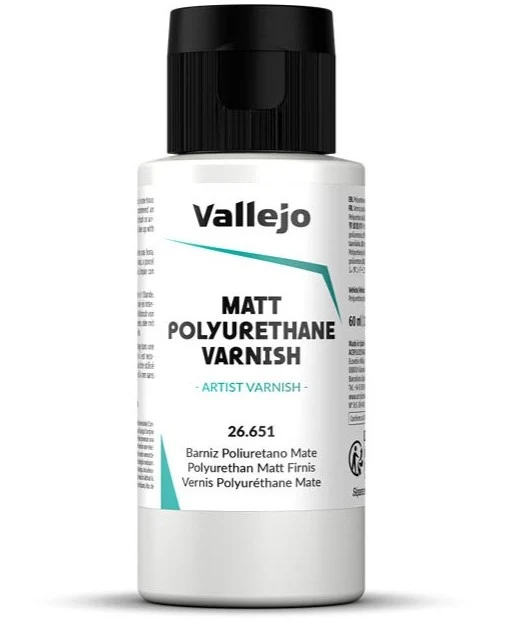 Vallejo Polyurethane Varnish 60 ml