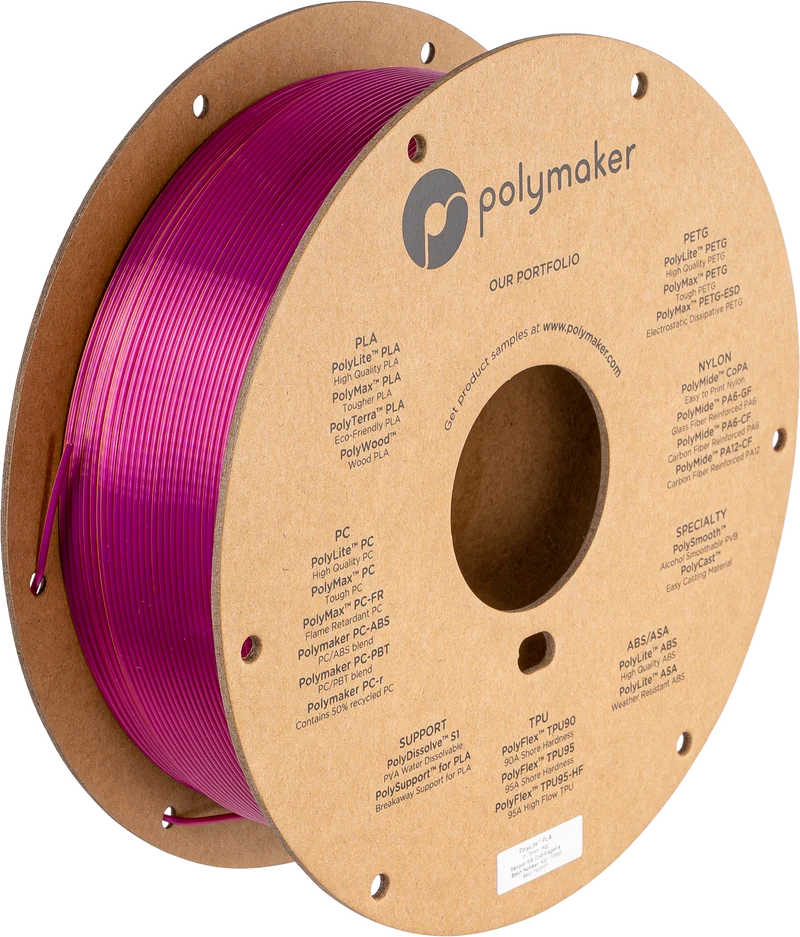 Polymaker PolyLite Silk PLA Dual Color