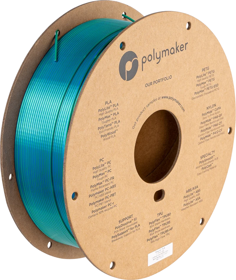 Polymaker PolyLite Silk PLA Dual Color
