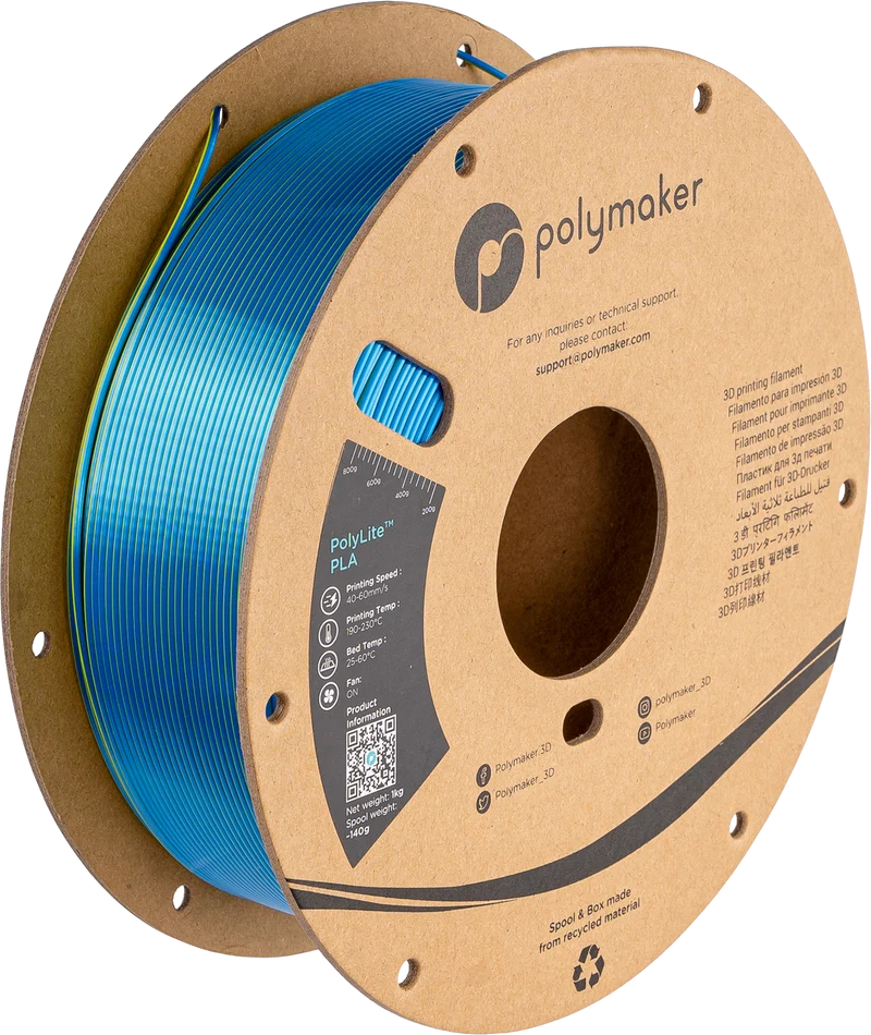 Polymaker PolyLite Silk PLA Dual Color