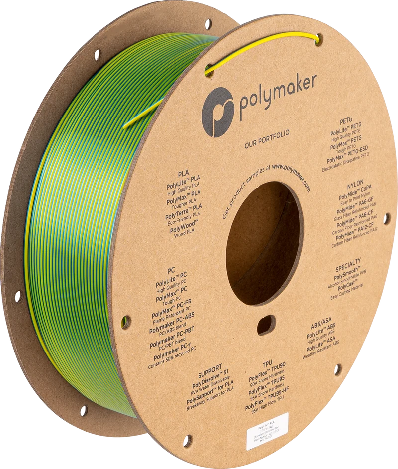 Polymaker PolyLite Silk PLA Dual Color