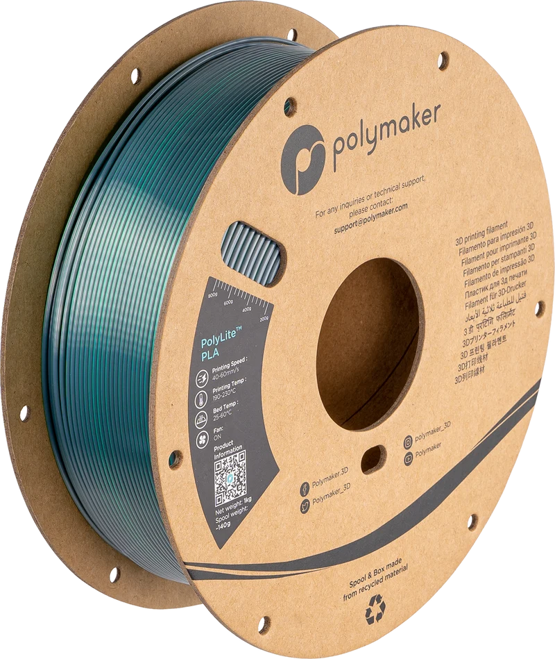Polymaker PolyLite Silk PLA Dual Color