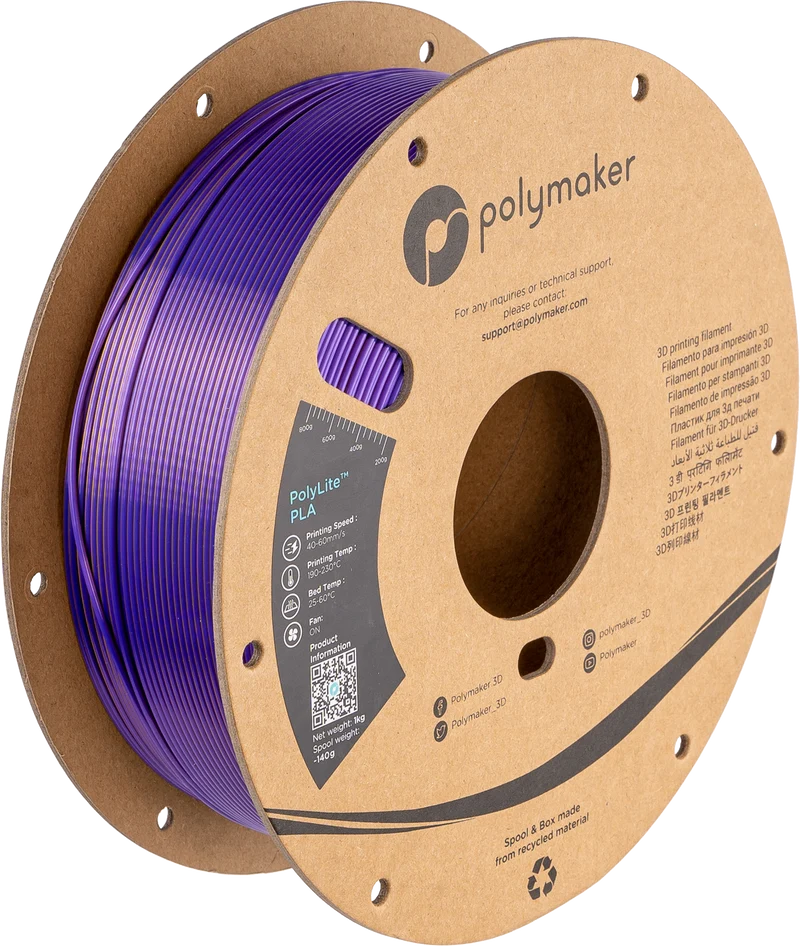 Polymaker PolyLite Silk PLA Dual Color