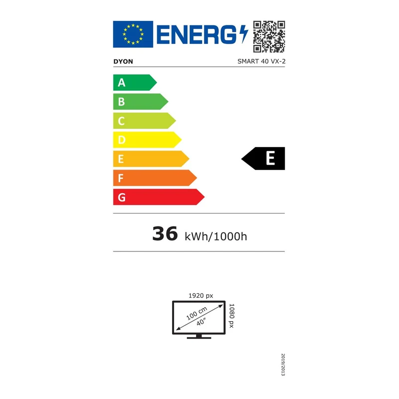 DYON Smart 40 VX-2 LED-Fernseher 40" (101,6cm) Full-HD schwarz