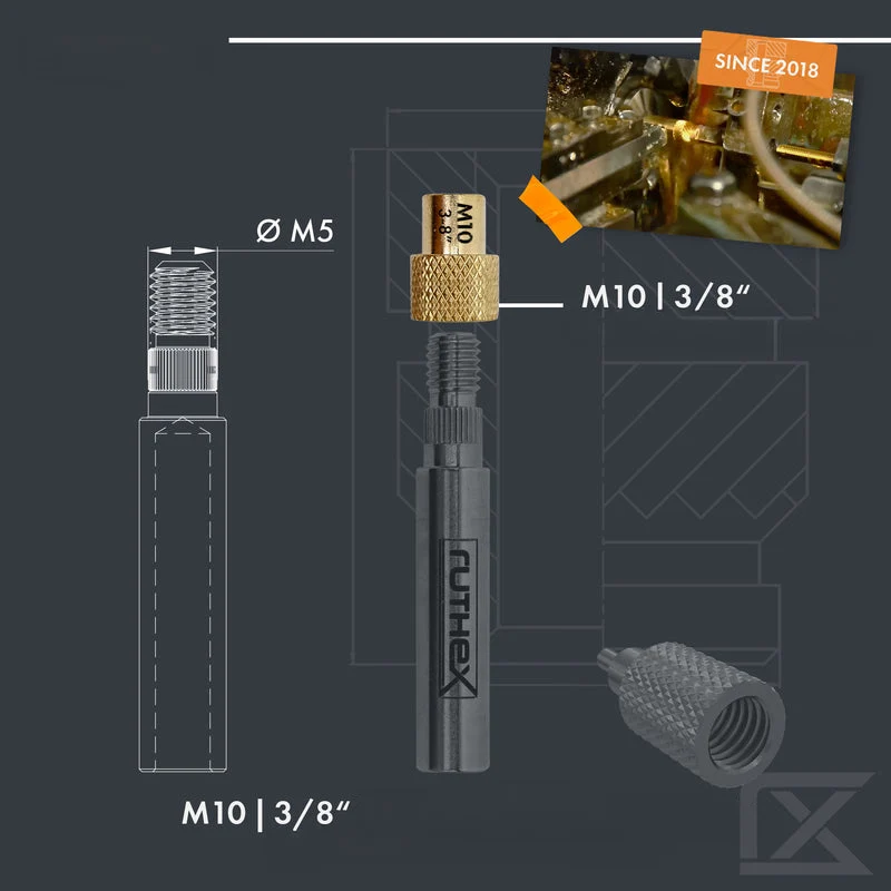 Ruthex Einschmelzhilfe für M10 / 3/8" Gewindeeinsätze